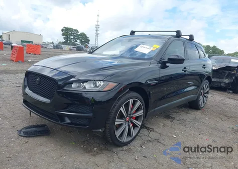 2017 Jaguar F-Pace 35T Prestige z USA, uszkodzony, nr VIN SADCK2BV2HA880415